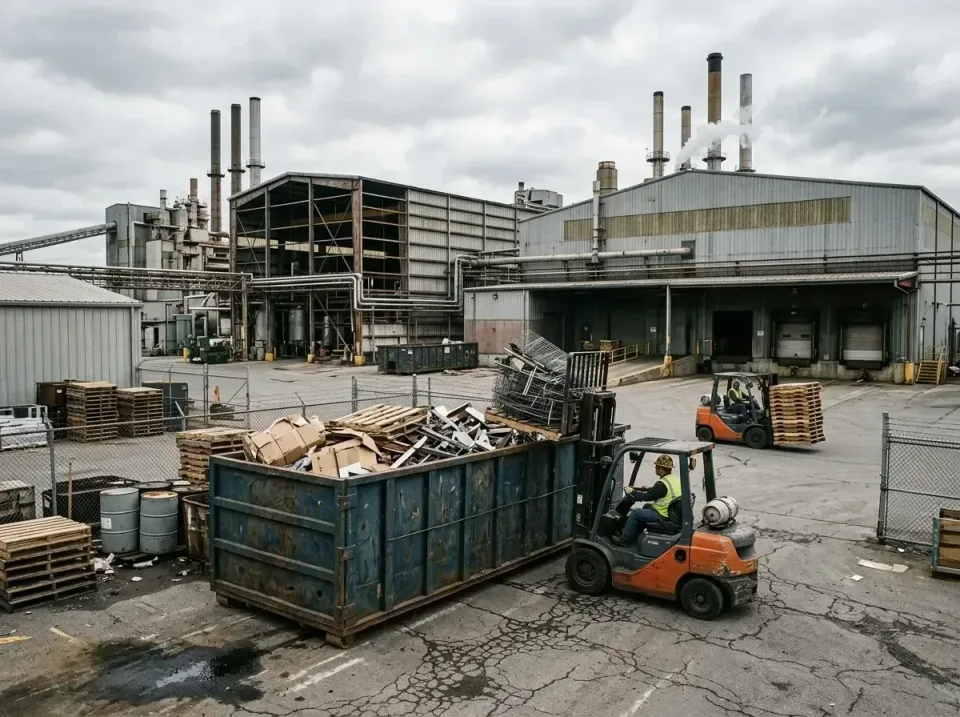 industrial-factory-scrap-conta-003 — frequently asked questions, Cheap Roll-off Dumpster Rentals in Chester, WV